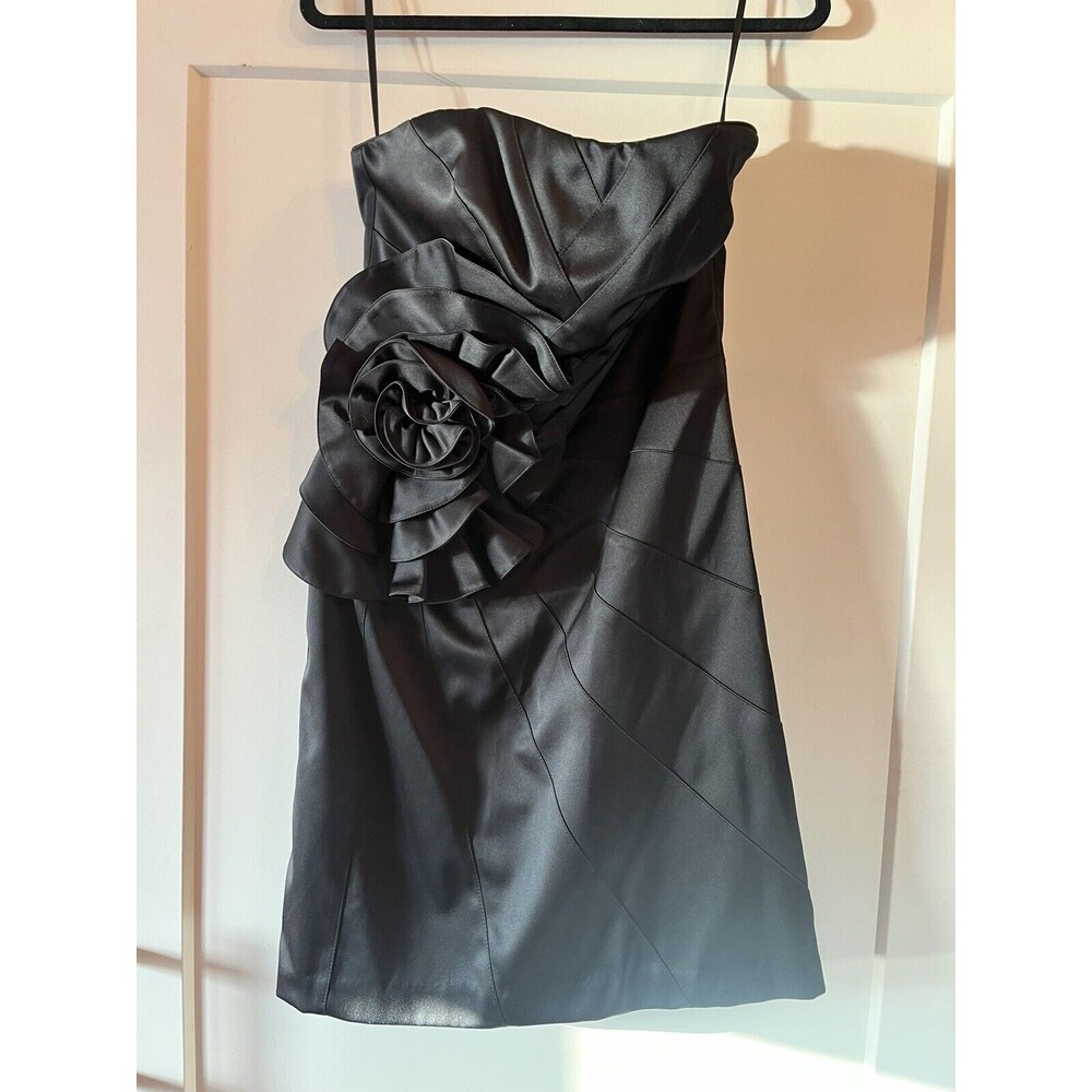 WHBM black Cocktail Strapless Dress Size 10, FORMAL NWT